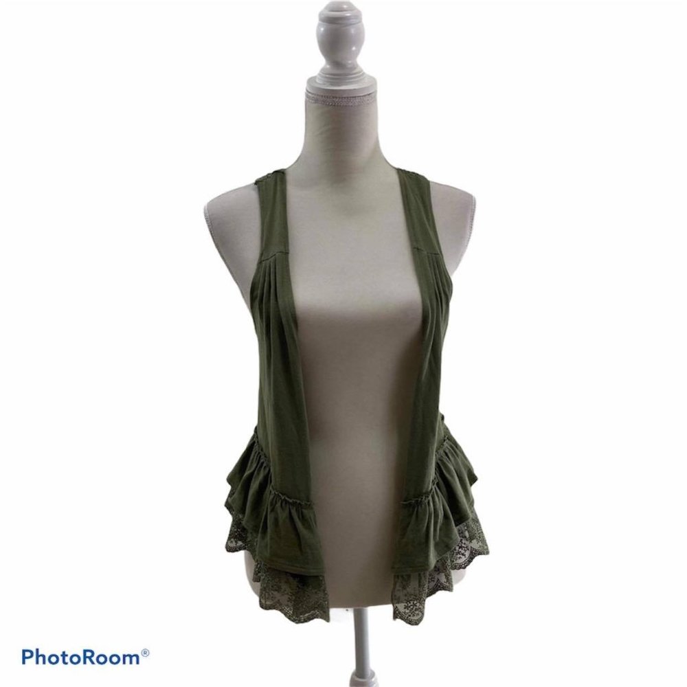 Decree Woman sz M Green Cover Up NWT - Picture 1 of 8